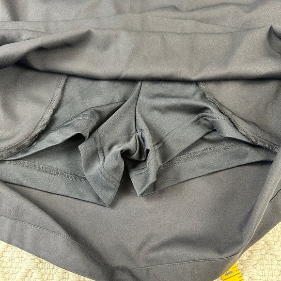 Coral Bay Golf Women's Skirt Size 10 Black A-Line Performance Skort Activewear - Picture 11 of 12